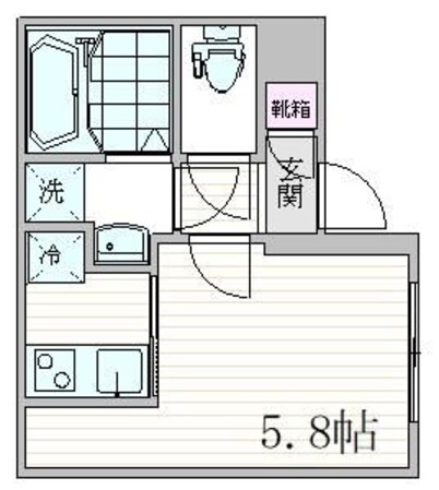 ＦＵＵＷＡ徳丸の物件間取画像